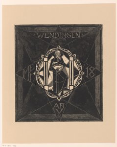 Copertina per: Wendingen, 1918 da Richard Nicolaüs Roland Holst