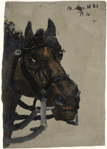 Testa di cavallo da Richard Nicolaüs Roland Holst