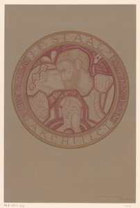 Stempelontwerp voor: J.F. Staal da Richard Nicolaüs Roland Holst