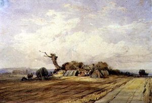 Un Campo di Zingari da Richard Parkes Bonington