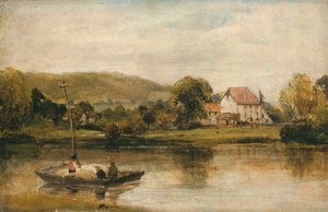 Una fattoria in Normandia da Richard Parkes Bonington