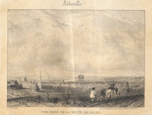 Abbeville - Vista presa dalla strada di Calais