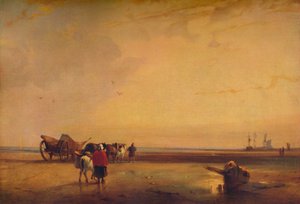 Boulogne Sands, 1827 da Richard Parkes Bonington