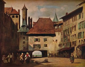La Place du Molard, Ginevra