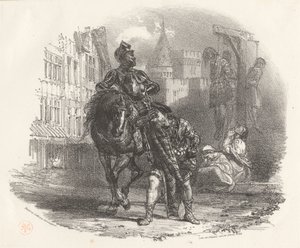 Les Pendus da Richard Parkes Bonington