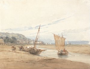 Vicino a Honfleur da Richard Parkes Bonington