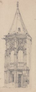 Palais de Justice, Rouen da Richard Parkes Bonington