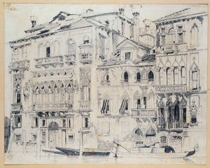 Il Canal Grande, Venezia, c.1826 da Richard Parkes Bonington