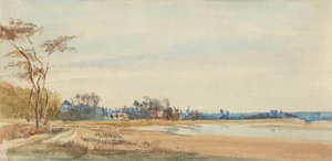 Le saline vicino a Trouville da Richard Parkes Bonington