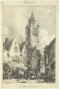 Il mercato della torre da Richard Parkes Bonington
