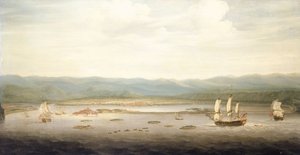 Veduta di Port Royal, Giamaica da Richard Paton