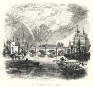 Ponte di Glasgow da Richard Principal (after) Leitch