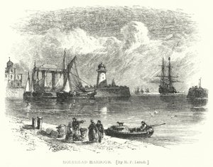 Porto di Holyhead da Richard Principal (after) Leitch