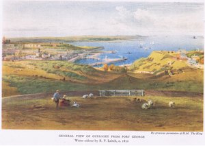 Vista generale di Guernsey da Port George