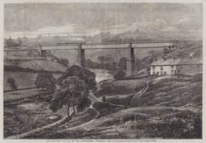 Il viadotto di Mottram sulla ferrovia Manchester, Sheffield e Lincolnshire da Richard Principal Leitch