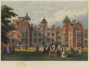 La visita della Regina nel Warwickshire, Aston Hall