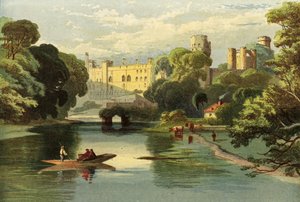 La visita della regina al Warwickshire, Warwick Castle da Richard Principal Leitch