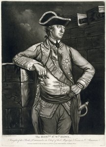 Il Onorevole Sr. Wm. Howe, Cavaliere del Bagno, e Comandante in Capo delle Forze di Sua Maestà in America da Richard Purcell