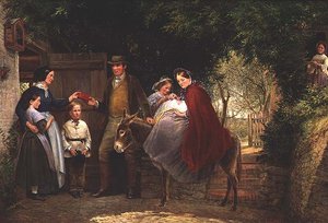 Partenza per il battesimo