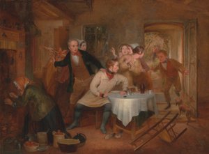 La casa del disertore [1847, Royal Academy of Arts, Londra, catalogo della mostra] da Richard Redgrave