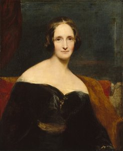 Ritratto di Mary Shelley, scrittrice britannica, ca 1840