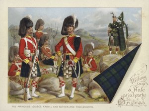 Gli Argyll e Sutherland Highlanders della Principessa Louise da Richard Simkin
