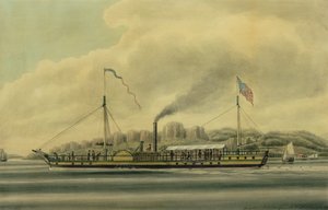Il battello a vapore Hudson River, 