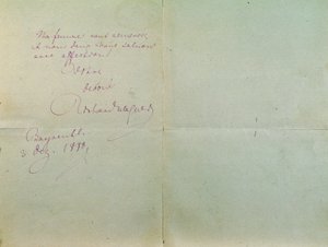 Lettera manoscritta di Richard Wagner a Luigi Mancinelli, 3 dicembre da Richard Wagner