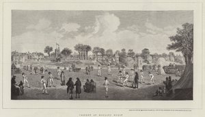 Cricket a Moulsey Hurst da Richard Westall