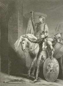 Re Enrico V, prima di Harfleur da Richard Westall