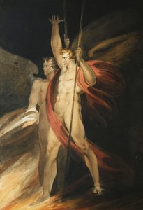 Satana esultante da Richard Westall