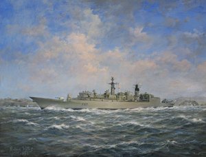 H.M.S. Chatham Type 22 (Batch 3) Fregata, 1996