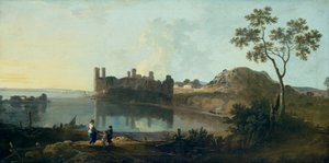 Castello di Caernarvon, 1733-1782 da Richard Wilson