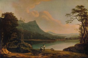 Ponte di Dolgelly, 1774, 1938 da Richard Wilson