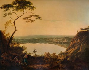 Lago di Nemi da Richard Wilson