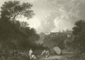 Villa di Mecenate a Tivoli da Richard Wilson