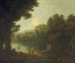 Sul Tevere vicino a Roma da Richard Wilson