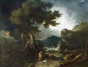 La distruzione dei figli di Niobe da Richard Wilson