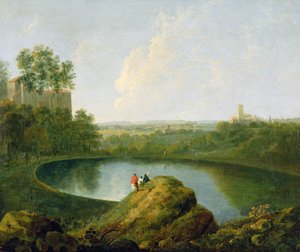 La testa del Lago di Nemi da Richard Wilson