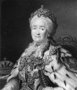 Imperatrice Caterina la Grande di Russia, 1836 da Richard Woodman