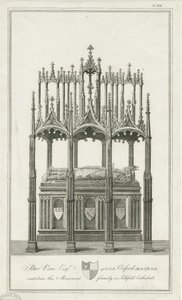 Cattedrale di Lichfield - Monumento al Vescovo Blythe da Richard Woollett Basire