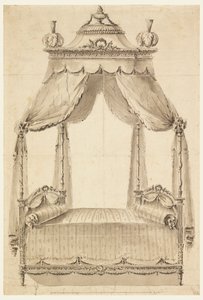 Progetto per un letto da Richard de Lalonde