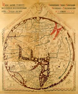 Mappa mundi di Hereford da Richard of Haldingham
