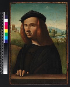 Ritratto di un giovane uomo, 1500 da Ridolfo Ghirlandaio