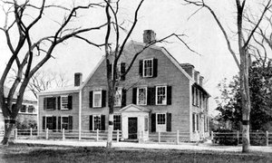 La casa di Oliver Wendell Holmes a Cambridge, Mass., U.S.A da Rischgitz Collection