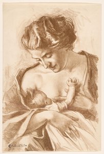 Madre con bambino da Rob Graafland (signed by artist)