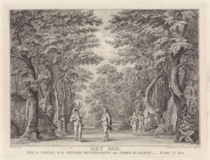 La morte di Johan e Garcias: Quattro uomini nel bosco da Robbert Muys