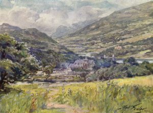 Boddnant Hall, Valle di Conway da Robert (after) Fowler