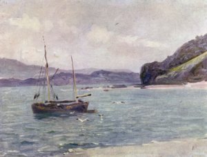 La spiaggia, Beaumaris da Robert (after) Fowler