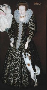 Una giovane donna da Robert (circle of) Peake